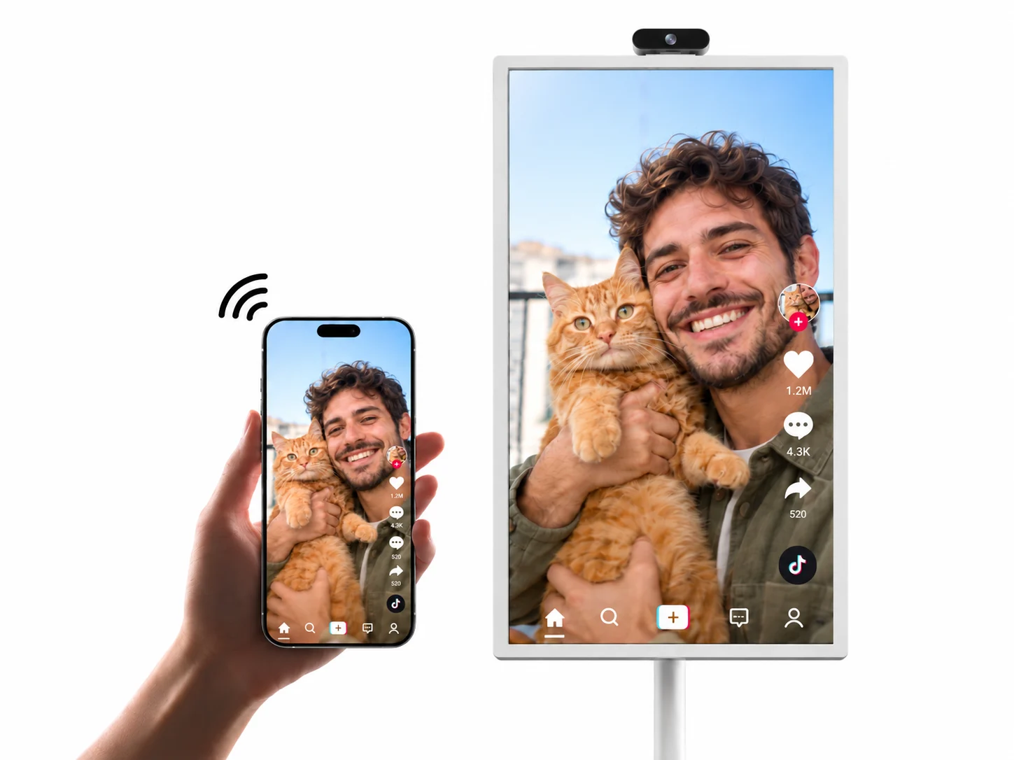 IQV Smart Display – Kabellos teilen
